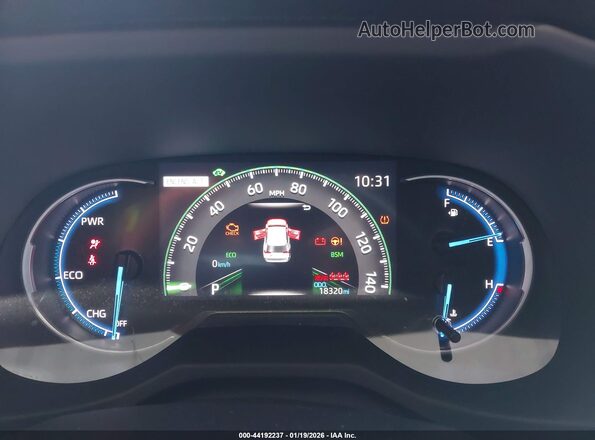JTM16RFV6PD107194 2023 TOYOTA RAV4 HYBRID Blue Widok tylnych siedzeń