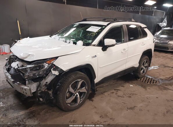 JTMAB3FV0MD013686 2021 TOYOTA RAV4 PRIME Белый Передняя левая четверть