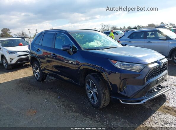 JTMAB3FV3MD035889 2021 TOYOTA RAV4 PRIME Синий Передняя правая четверть