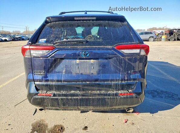 JTMAB3FV7MD065798 2021 TOYOTA RAV4 Blue Widok z tyłu