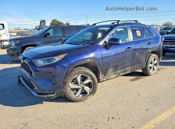 JTMAB3FV7MD065798 2021 TOYOTA RAV4 Blue Przód lewy