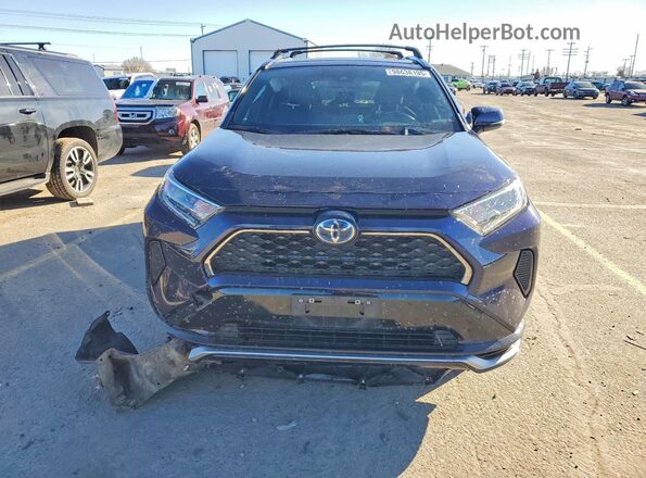 JTMAB3FV7MD065798 2021 TOYOTA RAV4 Blue Widok z przodu