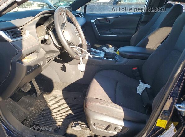 JTMAB3FV7MD065798 2021 TOYOTA RAV4 Blue Widok wnętrza z przodu