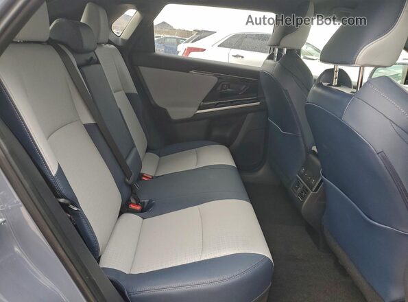JTMABABA0SA091553 2025 SUBARU SOLTERRA Blue უკანა სავარძლების ხედი
