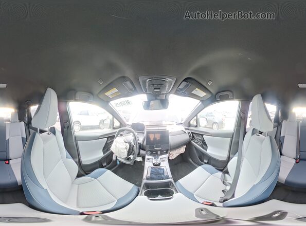 JTMABABA0SA091553 2025 SUBARU SOLTERRA Blue სალონის 360-გრადუსიანი ხედი