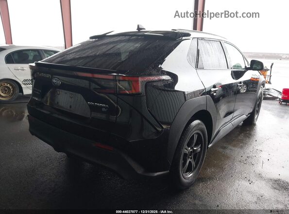 JTMABABA2SA101032 2025 SUBARU SOLTERRA Black Задня права чверть