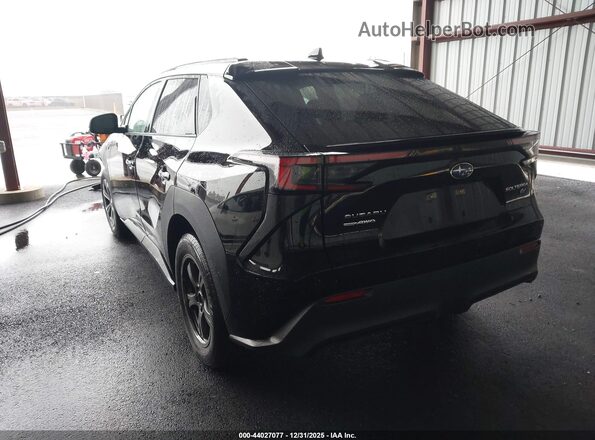 JTMABABA2SA101032 2025 SUBARU SOLTERRA Black Задня ліва чверть