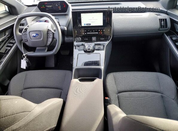 JTMABABA3SA100472 2025 SUBARU SOLTERRA White წინა პანელის ხედი