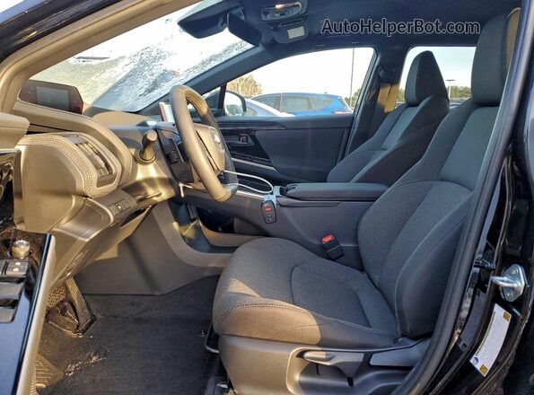 JTMABABA4SA094665 2025 SUBARU SOLTERRA Black Vista interior delantera