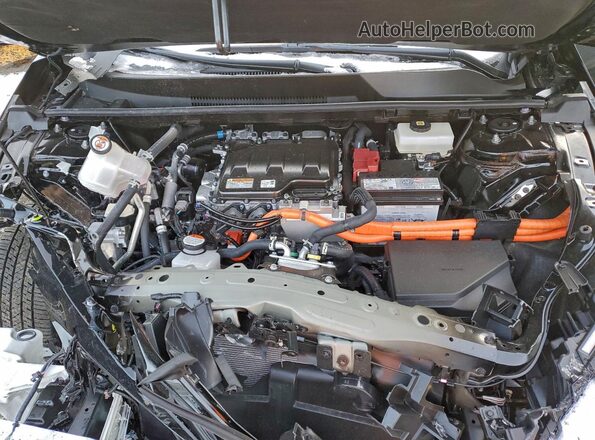 JTMABABA4SA094665 2025 SUBARU SOLTERRA Black Vista del compartimento del motor