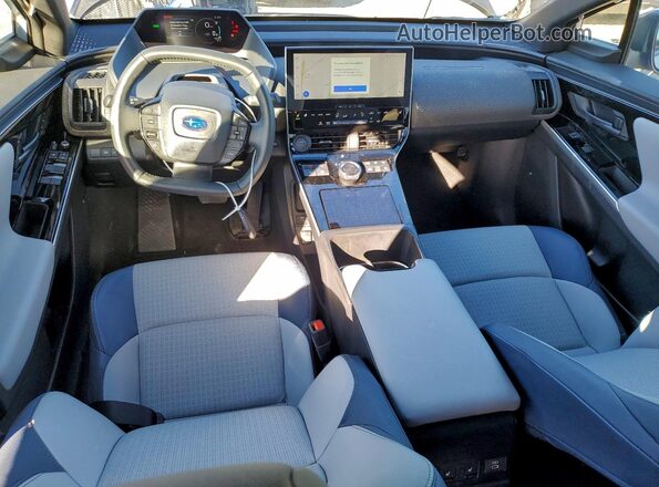 JTMABABA6SA105486 2025 SUBARU SOLTERRA Серый Вид панели приборов