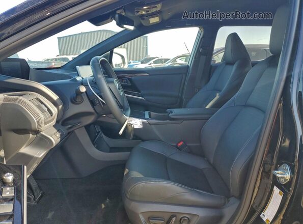 JTMABABA9RA066225 2024 SUBARU SOLTERRA Черный Вид салона спереди