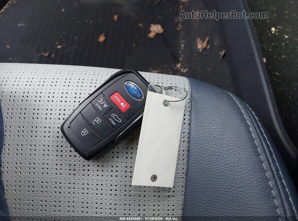 JTMABABA9RA081260 2024 SUBARU SOLTERRA Blue Widok deski rozdzielczej