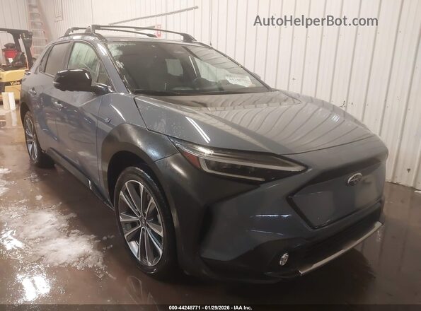 JTMABABAXRA068193 2024 SUBARU SOLTERRA Серый Передняя правая четверть