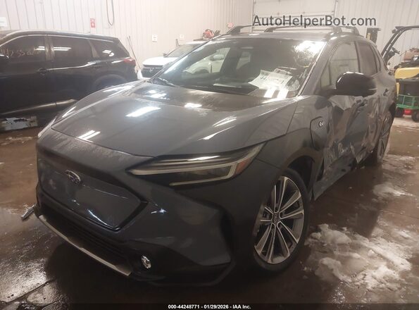 JTMABABAXRA068193 2024 SUBARU SOLTERRA Серый Передняя левая четверть