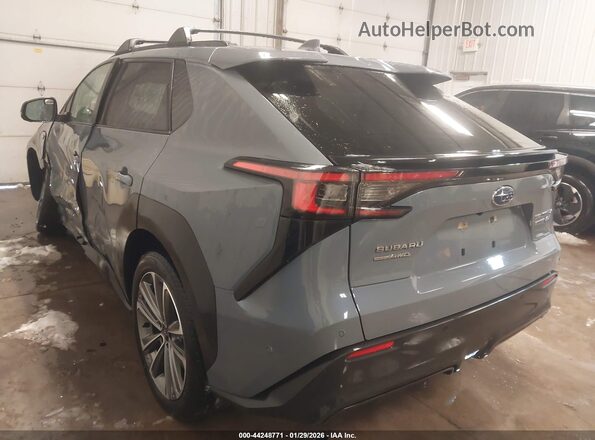 JTMABABAXRA068193 2024 SUBARU SOLTERRA Серый Задняя левая четверть