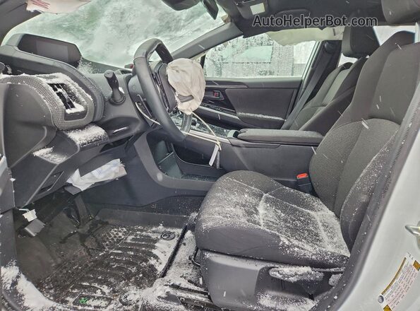 JTMABABAXSA097196 2025 SUBARU SOLTERRA White წინა სალონის ხედი