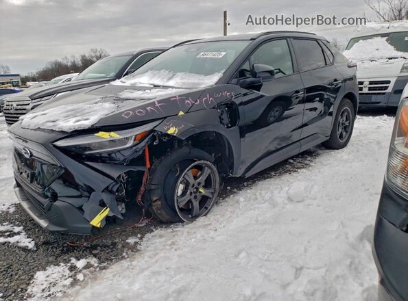 JTMABABAXSA098560 2025 SUBARU SOLTERRA Черный Передняя левая четверть