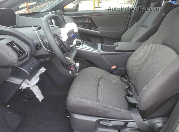 JTMABABAXSA101988 2025 SUBARU SOLTERRA Угольный Вид салона спереди