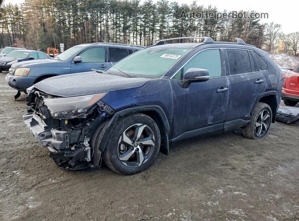JTMCB3FV8SD271721 2025 TOYOTA RAV4 Синий Передняя левая четверть