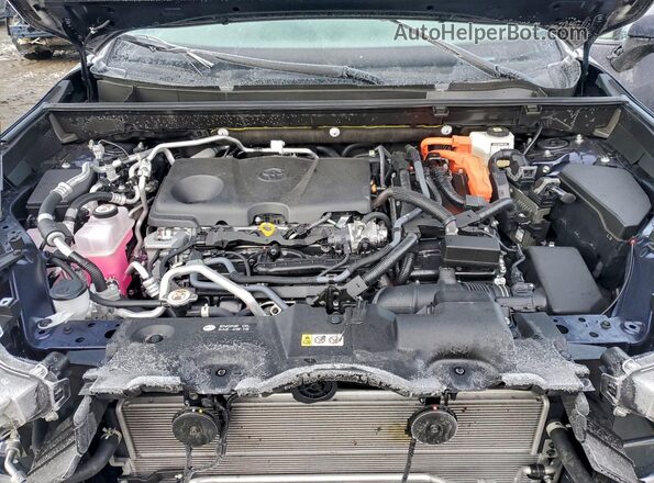 JTMCB3FV8SD271721 2025 TOYOTA RAV4 Синий Вид подкапотного пространства