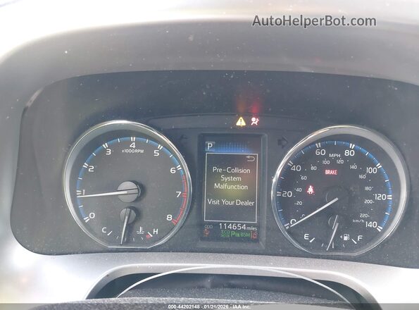 JTMDFREV8JD222143 2018 TOYOTA LIMITED Красный Вид задних сидений