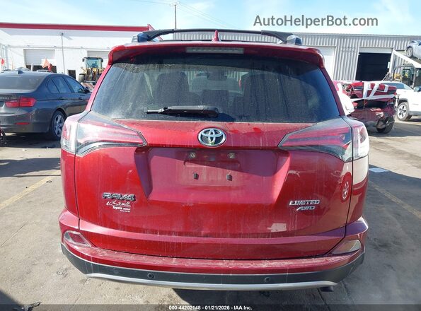 JTMDFREV8JD222143 2018 TOYOTA LIMITED Красный 