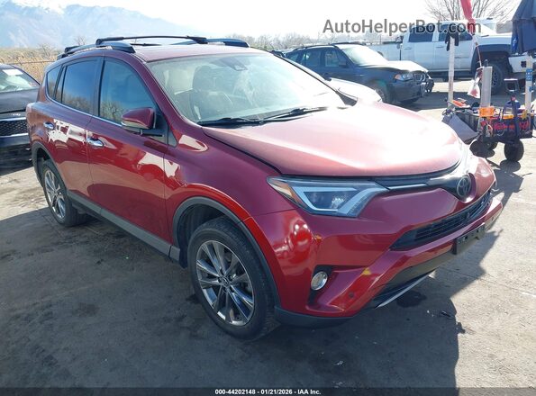 JTMDFREV8JD222143 2018 TOYOTA LIMITED Красный Передняя правая четверть