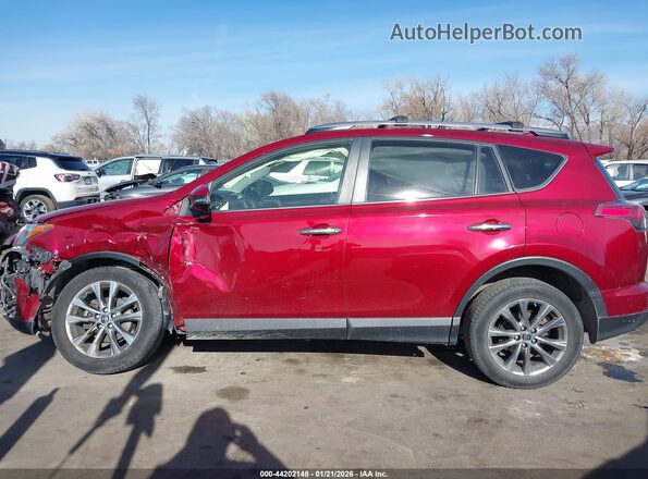 JTMDFREV8JD222143 2018 TOYOTA LIMITED Красный Вид задней части салона