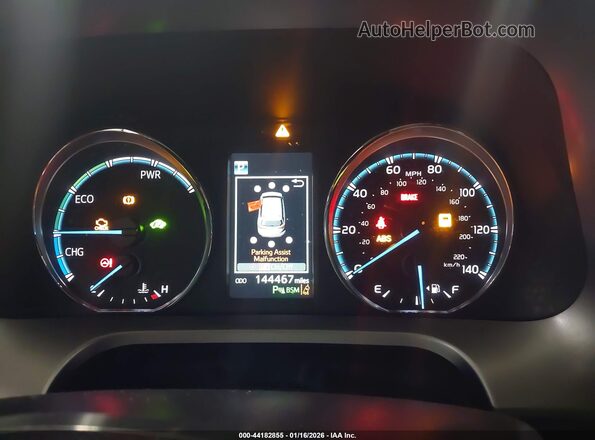 JTMDJREV4GD050958 2016 TOYOTA LIMITED Черный Вид задних сидений