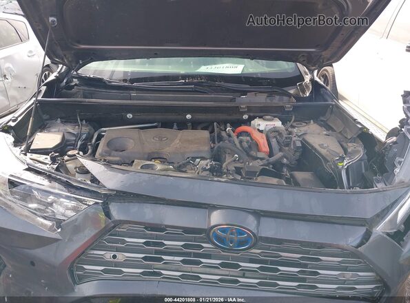 JTME6RFV0MD515350 2021 TOYOTA RAV4 HYBRID Gray Rear view