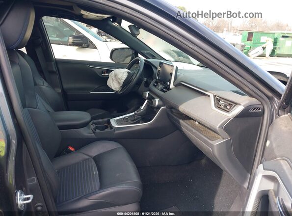 JTME6RFV0MD515350 2021 TOYOTA RAV4 HYBRID Gray Front interior view