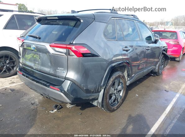 JTME6RFV0MD515350 2021 TOYOTA RAV4 HYBRID Gray Rear right