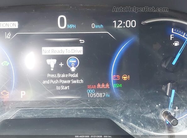 JTME6RFV0MD515350 2021 TOYOTA RAV4 HYBRID Gray 