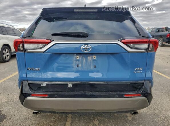JTME6RFV0SD574430 2025 TOYOTA RAV4 Blue უკანა ხედი