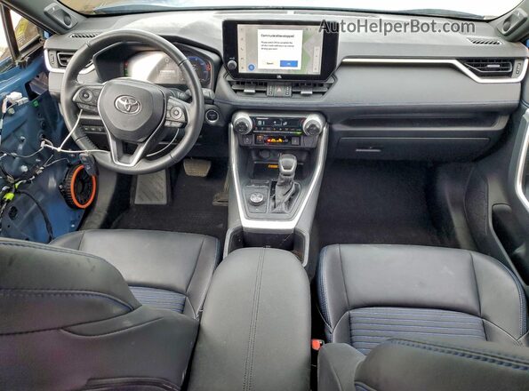 JTME6RFV0SD574430 2025 TOYOTA RAV4 Blue წინა პანელის ხედი