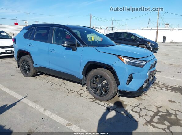 JTME6RFV1ND521837 2022 TOYOTA RAV4 HYBRID Blue წინა მარჯვენა