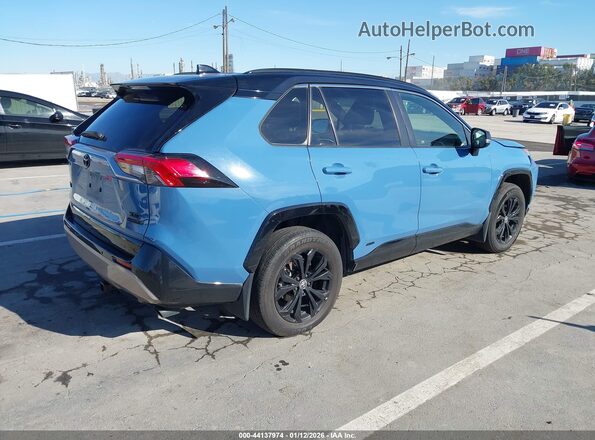 JTME6RFV1ND521837 2022 TOYOTA RAV4 HYBRID Blue უკანა მარჯვენა