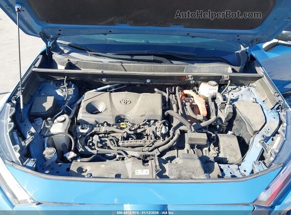 JTME6RFV1ND521837 2022 TOYOTA RAV4 HYBRID Blue უკანა ხედი
