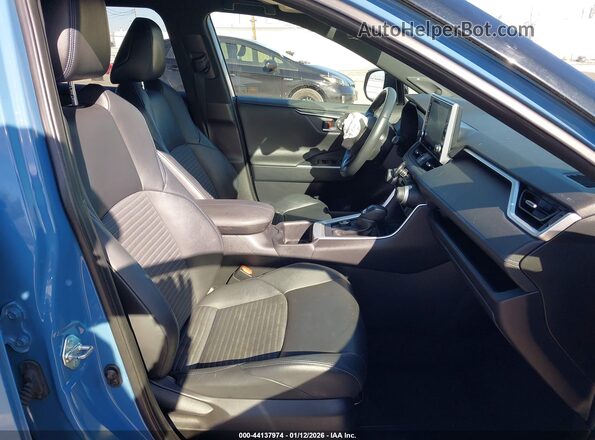 JTME6RFV1ND521837 2022 TOYOTA RAV4 HYBRID Blue წინა სალონის ხედი