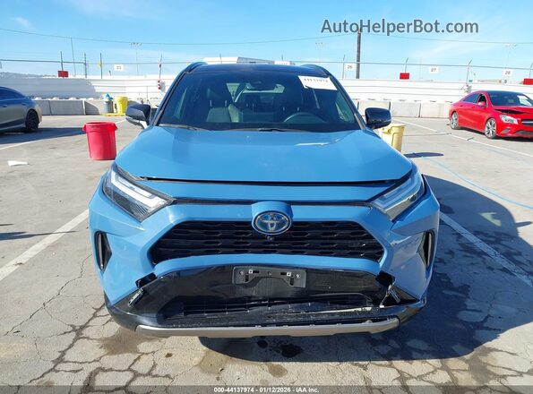 JTME6RFV1ND521837 2022 TOYOTA RAV4 HYBRID Blue ხელსაწყოთა პანელის ხედი