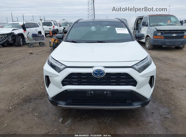 JTME6RFV4PD536223 2023 TOYOTA RAV4 HYBRID White Widok wnętrza z tyłu