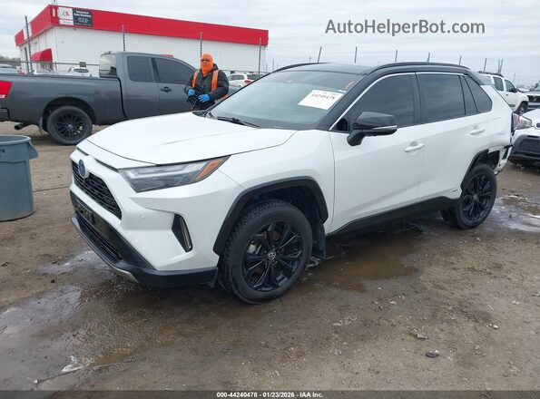 JTME6RFV4PD536223 2023 TOYOTA RAV4 HYBRID White Przód lewy