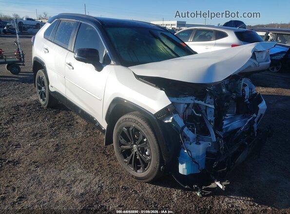 JTME6RFV6RD569727 2024 TOYOTA RAV4 HYBRID Белый Передняя правая четверть