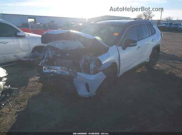 JTME6RFV6RD569727 2024 TOYOTA RAV4 HYBRID Белый Передняя левая четверть