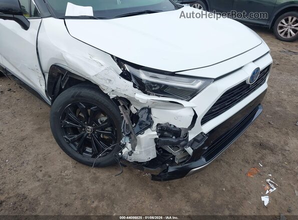 JTME6RFV9PJ035958 2023 TOYOTA RAV4 HYBRID White Widok z przodu