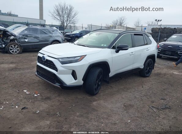 JTME6RFV9PJ035958 2023 TOYOTA RAV4 HYBRID White Przód lewy