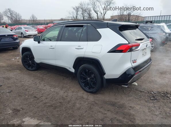 JTME6RFV9PJ035958 2023 TOYOTA RAV4 HYBRID White Tył lewy
