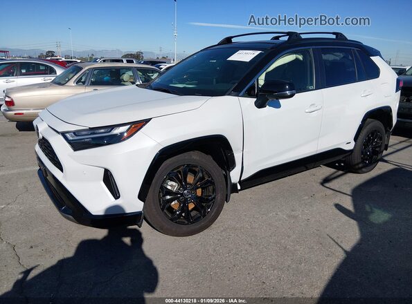 JTME6RFV9SJ071027 2025 TOYOTA RAV4 HYBRID White Передня ліва чверть