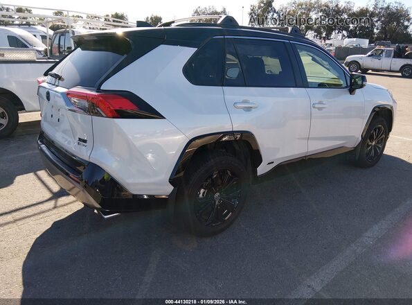 JTME6RFV9SJ071027 2025 TOYOTA RAV4 HYBRID White Задня права чверть
